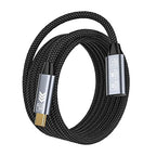 USB C Extension Cable 10FT, 20Gbps/240W USB3.2 Type C Extender Cord, 4K@60Hz Video Output Nylon Braided USB C Male to Female Extension Charging Cable Compatibility with Thunderbolt 4/3