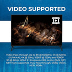 OREI 8K Audio Extractor HDMI UltraHD 4K @ 120Hz 48G HDMI 2.1 Audio Converter for PS5 SPDIF + 3.5mm Output HDCP 2.3 - Dolby Digital/DTS Passthrough CEC, HDR, Dolby Vision, ARC, HDR10+ (BKA-1)