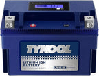 YTX12-BS High Performance LiFePO4 Lithium Motorcycle Battery,360CCA,12V 6Ah,Digital Readout,Fits for Honda TRX250 Recon,Suzuki LT-F250 Ozark,BRP (CAN-AM) DS250 ATV,Polaris RZR UTV,Vespa 300cc Scooter