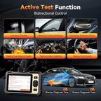 THINKCAR THINKSCAN 662 OBD2 Scanner,Car Diagnostic Tool with Bidirectional Active Test,Car Scanner Engine ABS SRS Transmission,Scanner for Car with 12 Reset,CAN FD & FCA SGW,Lifetime Free Update