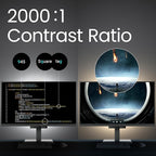 BenQ RD320UA 32” 4K 3840x2160 Programming Monitor with 2000:1 Contrast Ratio, Nano Matte Panel, MoonHalo, 90W USB-C, Coding Modes, Night Hours Protection, Ergonomic Stand, and Eye-Care Technology