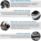 VILTROX NF-M1 Lens Adapter, Auto Focus Lens Converter Ring Camera Lens Mount Adapter Compatible with Nikon F-Mount AF AF-S AF-P AF-I Lens to M4/3 Mount Camera(Olympus/BMPCC)