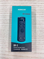for Canon Wireless Camera Remote Control - Aodelan Rechargeable Shutter Release with OLED Screen for R3/ R10/ M50/ EOS M6 Mark II/R/RP /90D /6D Mark II /R5/T7i/G7 X Mark III;Replaces BR-E1 (Black)