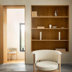 Bang & Olufsen Beosound Emerge Bookshelf Wi-Fi Speaker, Gold Tone/Light Oak