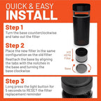 FRAM H13 HEPA Filtration Air Purifier Replacement Filter for Model CAP30100 & CAP30200 | Cleans Air of Smoke, Dust & Other Contaminants | Provides 500 Hours of Use | CAP30111
