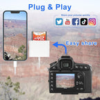 CF SD Card Reader for iPhone iPad, 3 in 1 Compact Flash Memory Card Reader Adapter, 3-Slot MicroSD CF SD Trail Game Digital Camera Viewer for iPhone 14/14 Pro/13/13 Pro No App Required