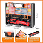 Ultimate All-in-One Heat Shrink Solder Seal Wire Connectors Kit – Wire Striper, Heat Gun, Kuject 2000PCS Waterproof Solder Stick Butt Connectors, Electrical Wiring Connector Kit for Marine Automotive