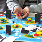 120 PCS Plastic Game Card Stands Blank Board Markers Holder for Price Tags Menus Labels Party Favor Supplies Transparent