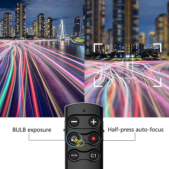 AODELAN Camera Remote Control Remote Shutter Commander for Sony ZV-E10,FX3,A1,a6100, a6400, a6600, a7C, a7 III, a7R III, a7R IV, a9, a9 II, DSC-RX0 II, DSC-RX100 VII, ZV-1; Replace Sony RMT-P1BT