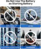 DC HOUSE 2 Pack 12V 30Ah LiFePO4 Lithium Battery, Low Temp Cut-Off, 4000+ Deep Cycle Rechargeable Battery, Perfect for Scooter Pride Mobility Jazzy Select Electric Wheelchair, Trolling Motor