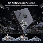 For Samsung Galaxy S23 Ultra Camera Lens Protector, Individual Lens Protector, Ultra HD 9H Tempered Glass Screen Protective Cover, Anti-scratch, Military Grade Drop Protection 2 Set. (Glitter Silver, S23 Ultra)