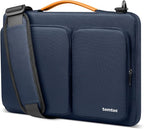 tomtoc 360 Protective Laptop Shoulder Bag for 16-inch MacBook Pro M4/M3/M2/M1 Pro/Max A3403 A3186 A2991 A2485 2024-2019, Water-resistant Sleeve for Dell XPS 15 Surface Book 3 The New Razer Blade 16