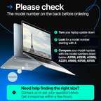 Magnetic Privacy Screen Compatible with MacBook Air 13" 2016, 2017, 2018, 2019, 2020, 2021, 2022, 2023, M1, M2 Anti-Blue Light Laptop Screen Protector Filter Blue Light Blocking Filter