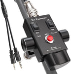Camcorder Zoom Controller, Remote Control Zoom, Iris, and Focus Control + 2.5mm and 3.5mm Jack Cable for Panasonic HC-X1 HC-PV100 AG-UX90 AG-UX180 HC-X1000 AG-AC30 AG-AC90 AU-EVA1 Camera.