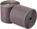 WILLBOND 2 Pack 10 ft x 3 Inch Cable Floor Strip Cable Cover Cords Carpet Protector Management Hook and Loop Tape for Wires on Floor Cords and Prevent a Trip Hazard (Gray)