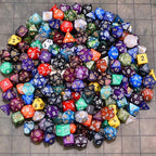 DND Dice Sets 30 x 7 (210pcs) Polyhedral RPG Dice for Dungeons and Dragons Tabletop Role Playing Adventure Games, with a Large Drawstring Bag