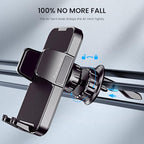 Car Phone Holder - Upgrade Clip Never Fall Air Vent Mount for iPhone Android Smartphone