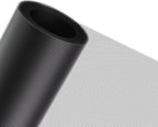 MAGZO Window Screen Replacement Mesh 36"W x 196"L - DIY Adjustable Polyester Pet Proof Screen Door Mesh for Patio Window Screen Repair Kit, Durable, Washable, Black