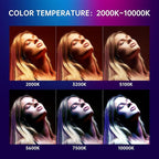 GVM 100W RGB Flexible Led Video Light, 2000K~10000K, Flexible Folding LED Panel Light, 16 Lighting FX with Soft Box, APP Control GVM Lighting for Photography
