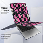 for MacBook Pro 16 inch Case 2019 2020 Release Model A2141, Plastic Hard Shell Cover with Keyboard Cover for MacBook Pro 16 inch with Touch Bar & Touch ID, Pop Punk Checkerboard