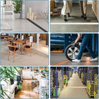 Floor Cord Covers for Wires 6FT Cable Hider Wire Cover Self Adhesive Cord Hider Floor for Offices, Homes, Workshops, Warehouses Cable Cavity 0.39" W x 0.27" H