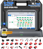 XTOOL IP919 PRO Scan Tool, ECU Programming Car OBD2 Scanner with Topology Mapping, Upgrade of D9S PRO, 51+ Resets, ECU Coding, FCA/CAN FD/DoIP, Automotive Bidirectional Scan Tool with 3-Year Updates