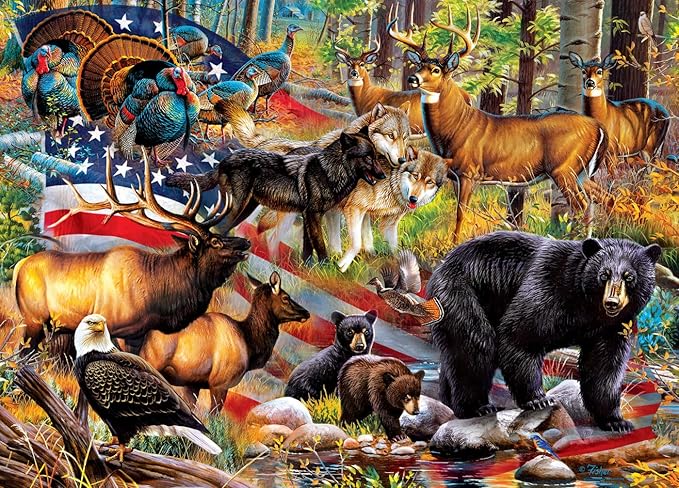 MasterPieces 1000 Piece Jigsaw Puzzle for Adults, Family, Or Youth - This Land is Your Land - 19.25"x26.75"