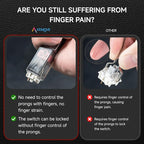 KEMOVE P10 2-in-1 Switch & Keycap Puller for Mechanical Keyboards, Quick & Painless Removal, DIY Customization, Maintenance, Cleaning for Beginners & Enthusiasts