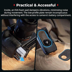 SmallRig Universal Mount Plate for AirTag, for SmartTag2, Quick Release Camera Mount Baseplate for Arca-Type, Built-in EVA Pad, 1/4"-20 Screws for Sony, for Canon, for Nikon - MD5422