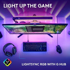 Logitech G515 TKL Wired Low Profile Gaming Keyboard, Fully Customizable RGB, Double-Shot PBT Keycaps, Tactile/Brown Switches - Black