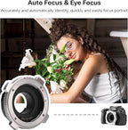 VILTROX EF-M1 Pro Auto Focus Lens Adapter Lens Mount Converter with Security Lock Compatible with Canon EOS EF/EF-S Lens to M4/3 MFT GH4 GH5 GF6 GX7 E-M5 E-M10II E-PL5 Cameras