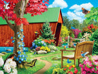 MasterPieces - 300 Piece Jigsaw Puzzle, Large EZ Grip Shapes, Bridge of Hope, Fun for Adults, Seniors, Family, Kids, Non-Glare Finish, 18"x24"