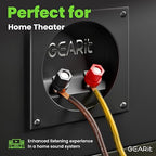 GEARit Speaker Wire 14 Gauge, Speaker Cable 100ft for Car Audio, Home Theater, CCA(Black Yellow)