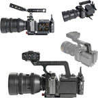 Camera Expansion cage Modular Camera Cooling Fan Cage Expansion Kit for DSLR Cooling/Mirrorless Accessories Installation