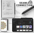 V-Pen EMR Stylus Remarkable 2 Pen Replacement with Digital Eraser + 5 Tips | 4096 Pressure Level Sensitivity & Palm Rejection | Digital Pen Marker Plus Compatible Kindle Scribe & Tablet Pen