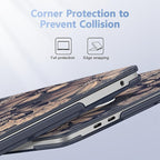 Case for MacBook Pro 13 inch with/Without Touch Bar (2016-2022, M2 A2338 M1 A2289 A2251 A2159 A1989 A1706 A1708), Hard Shell + Keyboard Cover + Dust Plug - Spring Floral