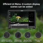 osee Mega 22S 22inch Ultra Bright HDR Field Production Monitor VMKit with Sunhood Battery Plate Cstand Adapter Custom Foam Mold