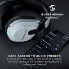Turtle Beach Stealth 600 Wireless Multiplatform Amplified Gaming Headset for PS5, PS4, PC, & Mobile – Bluetooth, 80-Hr Battery, Noise-Cancelling Flip-to-Mute Mic, 50mm Speakers – White