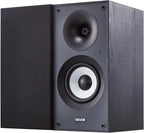 VEVOR Powered Bookshelf Speakers, 25W x 2, Active Studio Monitor Speaker with 5.5 Inch Woofer, Bluetooth/RCA/Coaxial/Optical/USB/Subwoofer Connection, Wooden Enclosure, for Record Player Turntable PC