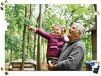 Photo Personalized Puzzle for Father's Day - 1000 Piece - I See Me! (Horizontal/Landscape)