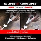 Sensor Cleaning Swab Kit - Eclipse Optic Cleaning Solution (0.5oz/15ml) + Type-3 Sensor Swab Ultra 24mm (Pack of 6) - for Full Frame CMOS and CCD Sensors - Dust & Oil Remover