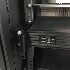 Jingchengmei 2U Server Rack Depth Extender - 4-Inch Deep -Recessed Rack Mount Adapter Kit for Network Rack (2UEXB)…