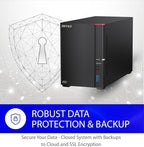 BUFFALO LinkStation SoHo 720 2-Bay Professional Office NAS 16TB (2x8TB) with Hard Drives Included