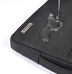 Voova Laptop Sleeve Carrying Case 14 15 Inch Compatible with MacBook Air 15 M2/M3/M4 2022-2025, MacBook Pro 15, Hp Chromebook 14, Waterproof Slim Computer Cover Bag,Black