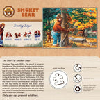 MasterPieces 100 Piece Licensed Jigsaw Puzzle for Kids - Smokey Bear - 14"x19"