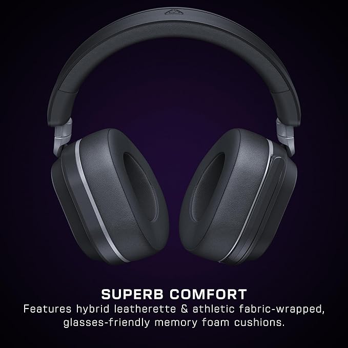 Turtle Beach Stealth 700 Gen 3 Wireless Multiplatform Amplified Gaming Headset for PS5, PS4, PC, Mobile – 60mm Drivers, AI Noise-Cancelling Mic, Bluetooth, 80-Hr Battery, Dual Transmitters – Black