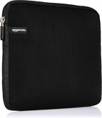 Amazon Basics 11.6 inch Laptop Sleeve, Protective Case with Zipper - Black