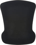 Amazon Basics Rectangular Gel Computer Mouse Pad with Wrist Support Rest, Small, Pack of 20, Black