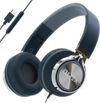 ARTIX CL750 USB C Wired Headphones with Mic & Volume Control Noise Isolating for iPhone 15-16, Samsung Computer Earphones Wired, On-Ear with Wire, Plug in and Play