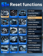 XTOOL IP919 PRO Scan Tool, ECU Programming Car OBD2 Scanner with Topology Mapping, Upgrade of D9S PRO, 51+ Resets, ECU Coding, FCA/CAN FD/DoIP, Automotive Bidirectional Scan Tool with 3-Year Updates